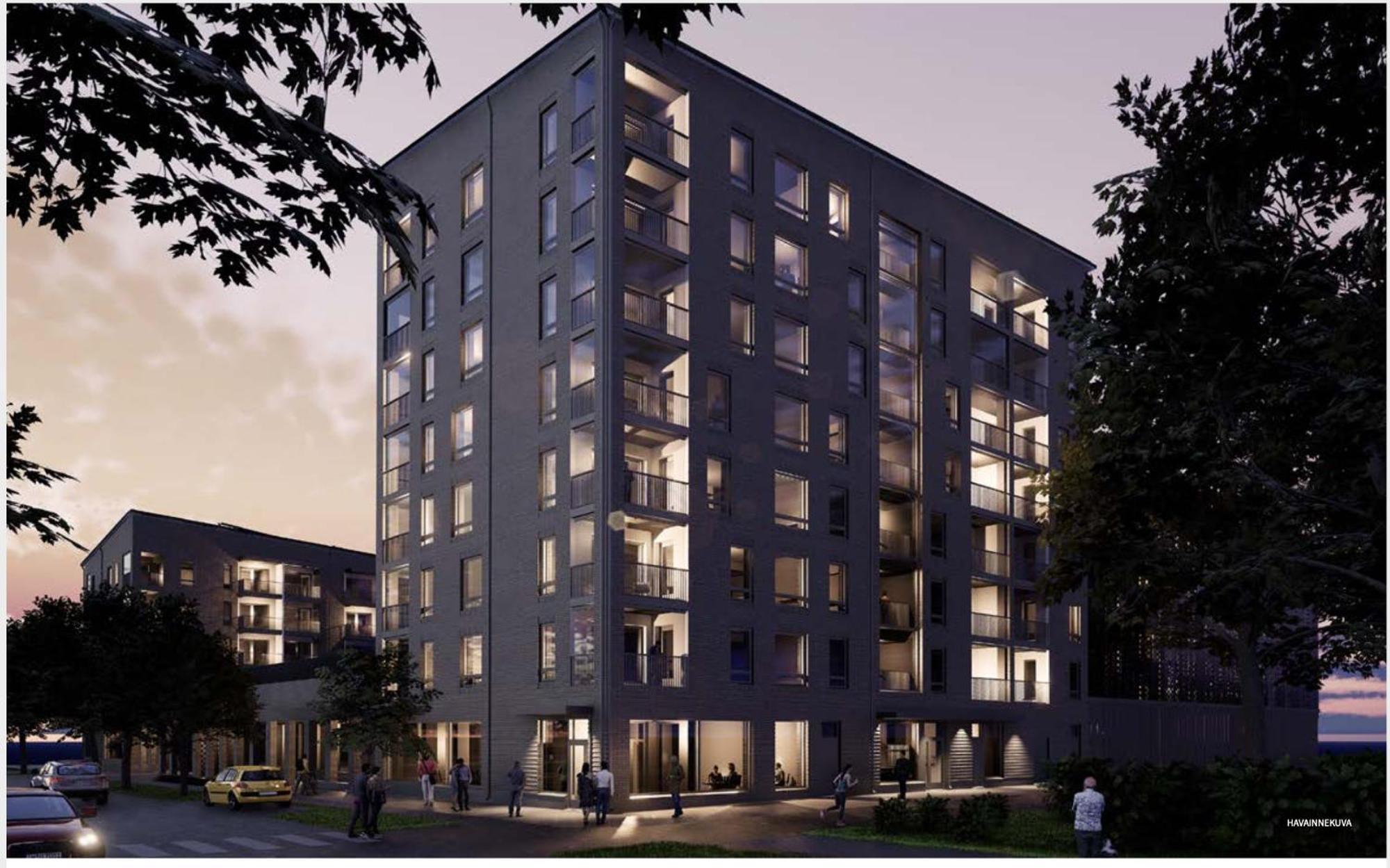 Kaksio Kirstinpuistossa Apartamento Turku Exterior foto